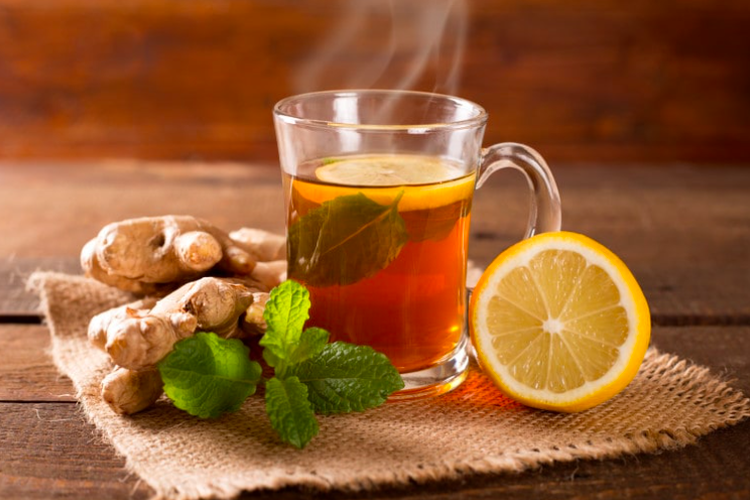 Minuman herbal spicy ginger tea