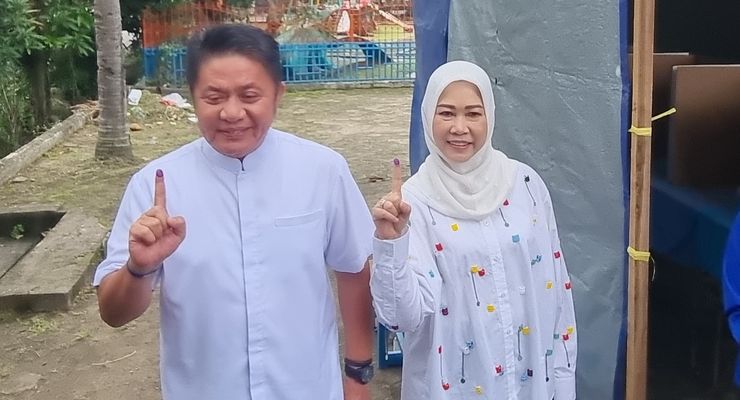 Hasil Quick Count Pilkada Sumsel 2024 LSI Data 74,47 Persen: Herman-Ujang Unggul 73,42 Persen