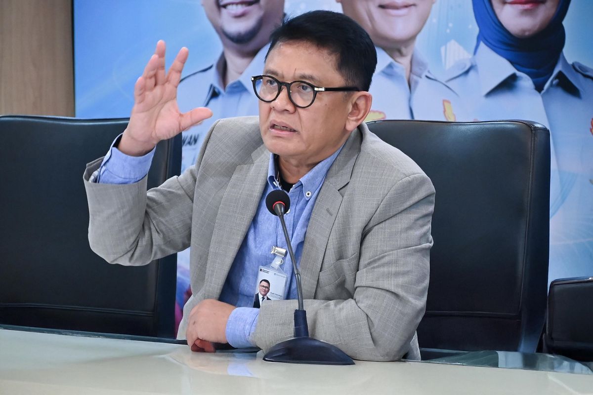 Pelaksana Tugas (Plt) Direktur Utama (Dirut) Jasa Raharja Rubi Handojo dalam Rapat Koordinasi Terbatas (Rakortas) Tahun 2025  yang diadakan pada Selasa, 22 Juli 2025. 
