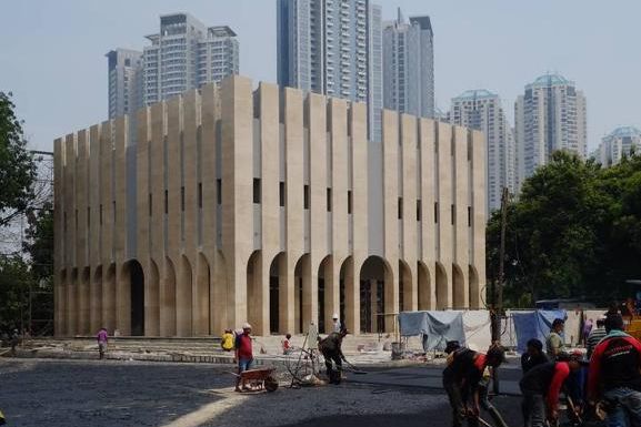 Filosofi Beringin pada Desain Masjid Kantor DPP Golkar, Ingatkan Asal Usul Manusia