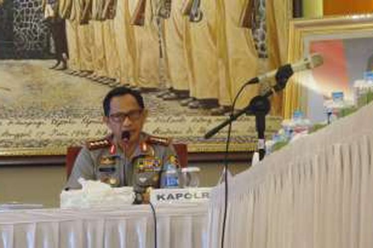 Kapolri Jenderal Pol Tito Karnavian dalam FGD bertajuk 'Fatwa MUI dan Hukum Positif