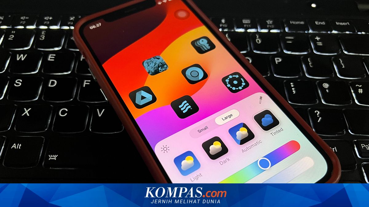 Cara Bikin Ikon Aplikasi iPhone di iOS 18 Jadi Menarik, Warna dan ...