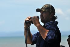 Tiga Hari Susuri Sungai Palu, Matt Wright Belum Berhasil Tangkap Buaya Berkalung Ban