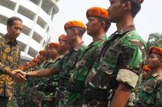 Gelar Apel, Jokowi Ucapkan Terima Kasih kepada Tentara yang Amankan Demo 4 November