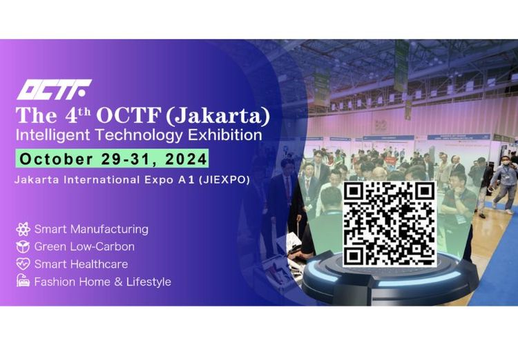 Pengunjung dapat menscan kode QR untuk mendapatkan tiket masuk OCTF 2024 secara gratis. 