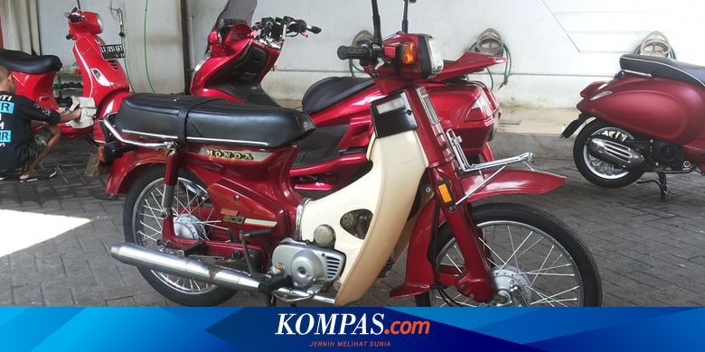 motor lawas kembali kinclong tanpa