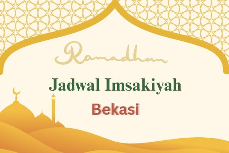 Jadwal Imsakiyah Kota Bekasi Jumat 20 Maret 2026