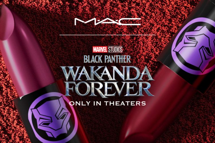 Koleksi MACxWakandaForever terinspirasi dari keindahan dan gemerlap negara Wakanda dalam film Black Panther