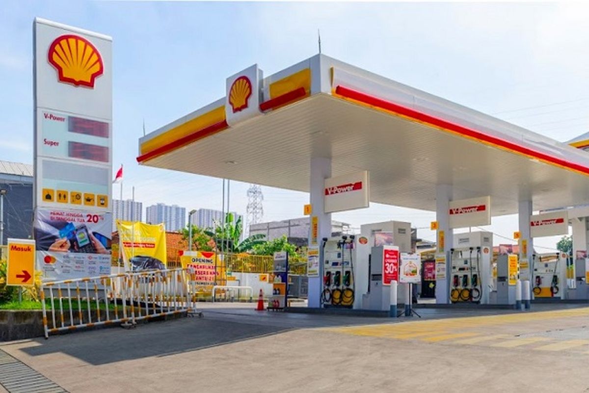 SPBU Shell Kalijudan Surabaya yang telah beroperasi sejak Maret 2020 lalu.