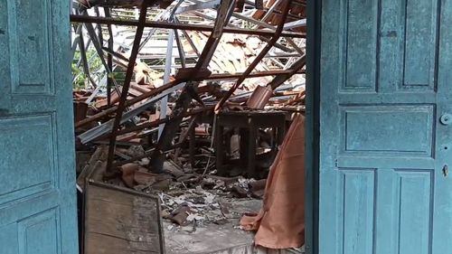 Wali Murid Sebut SDN Kebayoran Lama Selatan 09 Roboh Saat Pilkada 2024
