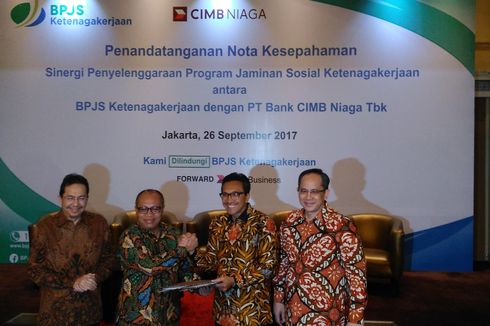 Permudah TKI Bayar Iuran, BPJS Ketenagakerjaan Gandeng CIMB Niaga