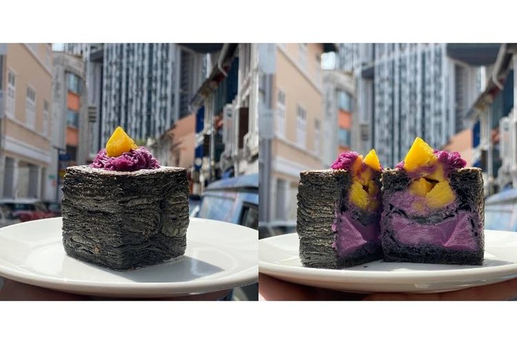 Dessert lezat berbahan ubi jalar kreasi Keong Saik Bakery (Dok. Keong Saik Bakery/Instagram)