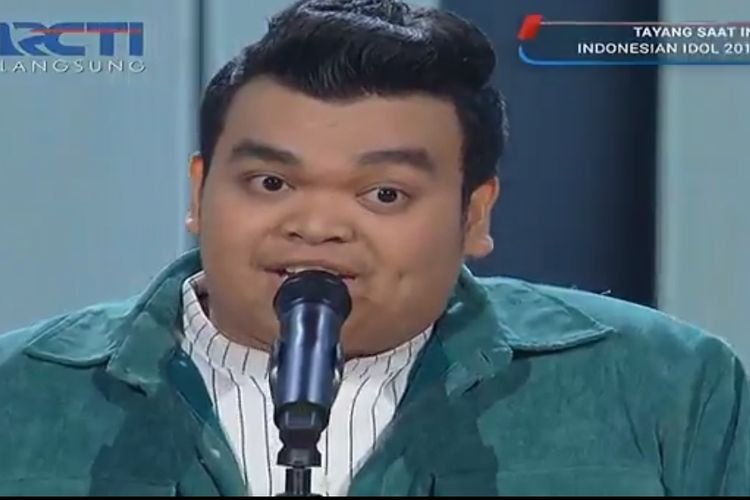 Richard, kontestan Indonesian Idol X.