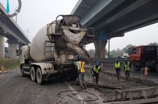 Awas Padat, Ini 3 Titik Rekonstruksi di Jalan Tol Jakarta-Cikampek