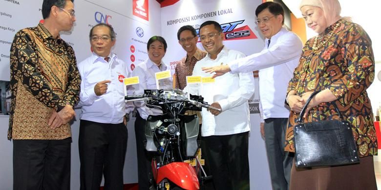 Honda BeAT yang diekspor ke Filipina mengandung 98,8 persen komponen lokal.