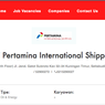 PT Pertamina International Shipping Buka 8 Lowongan Kerja, Daftar di Sini
