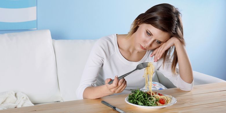 Ilustrasi eating disorder. Gangguan makan ini bisa memengaruhi kesehatan mental.