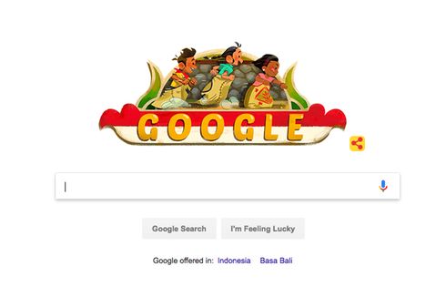 HUT ke-73 RI, Lomba Balap Karung Jadi Google Doodle