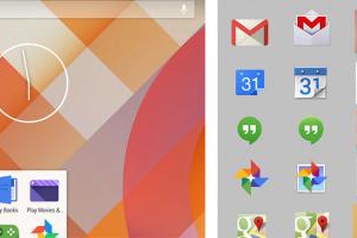 Beredar, Bocoran Tampilan Android 4.5 Lollipop