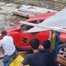 Mobil PDI-P Kecelakaan dan Masuk ke Kuburan di Kepulauan Meranti Riau
