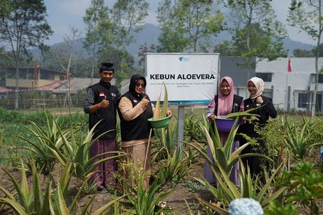 Dorong Pemberdayaan Zakat dan Masyarakat area Malang, Dompet Dhuafa Ciptakan Minuman dari Lidah Buaya