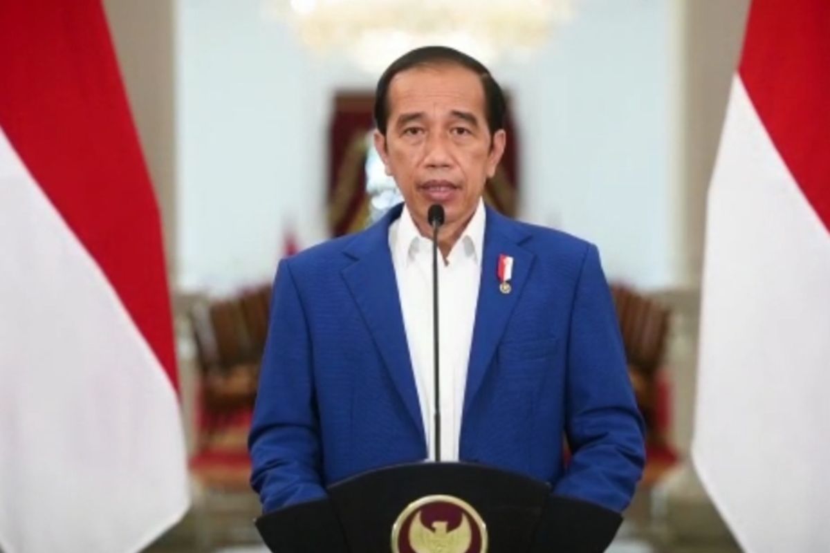 Presiden Joko Widodo berikan sambutan pada Dies Natalis Unand ke-65