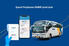 Syarat Naik Bus Damri, Kini Tidak Perlu Tes PCR