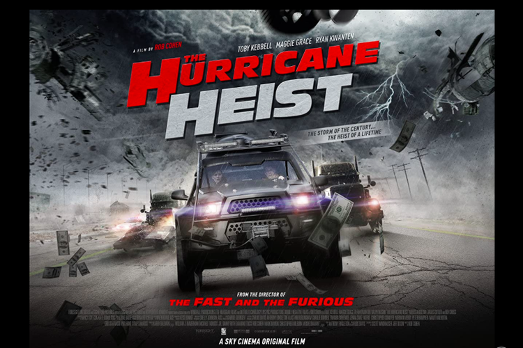 Poster film The Hurricane Heist (2018)