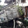 Detik-detik Truk Tabrak Dua Orang di Bahu Jalan Hingga Tewas di Cianjur