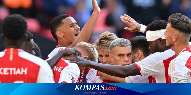 Hasil Arsenal Vs Man City: Gunners Juara Community Shield via Adu Penalti! Halaman all