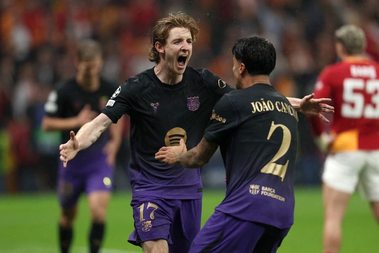 Momen 15 Menit di Ruang Ganti Jadi Kunci Barcelona Hancurkan Galatasaray 4-1