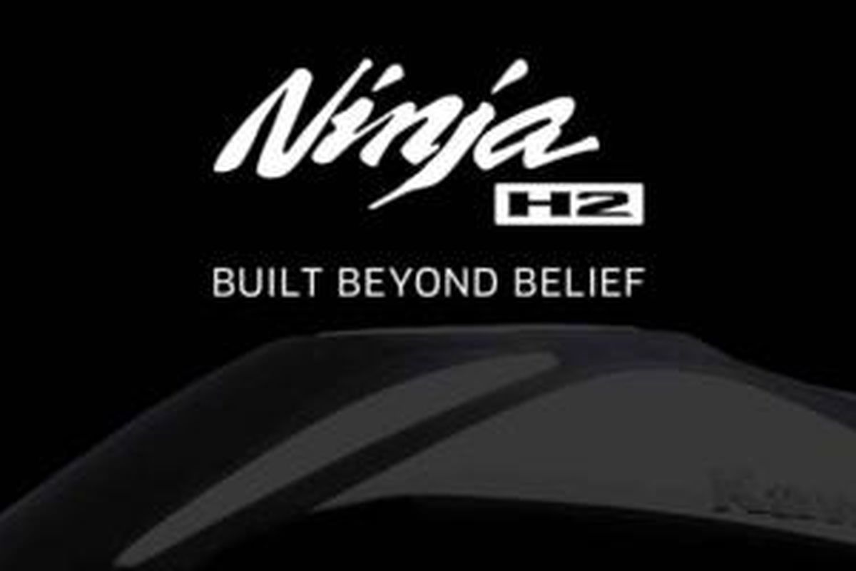 Teaser Kawasaki Ninja-H2.