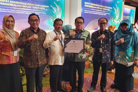 Kota Metro Masuk 3 Besar Kategori TPID Terbaik Se-Sumatera
