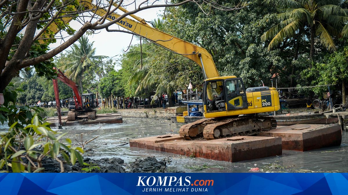 Sungai Cibanten Dinormalisasi, 190 Ribu Kubik Sedimen Dikeruk dan 80 Bangkai Kapal Ikut Dibersihkan