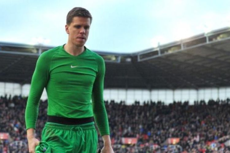 Kiper Arsenal asal Polandia, Wojciech Szczesny.