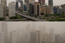 Badai Pasir Terjang China Utara dan Beijing