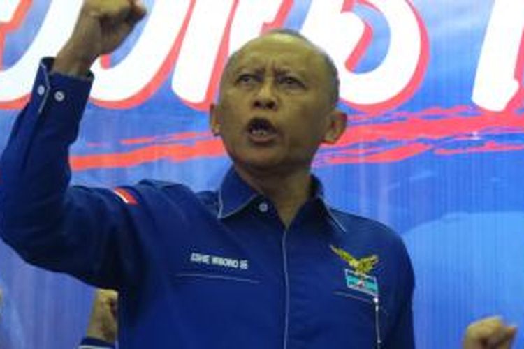 Peserta konvensi calon Presiden Partai Demokrat, Pramono Edhie Wibowo.