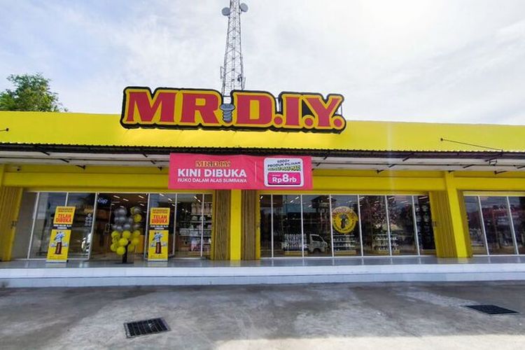 Toko ke-1.200 MR.D.I.Y. Indonesia di Ruko Dalam Alas, Sumbawa, Nusa Tenggara Barat (NTB) 