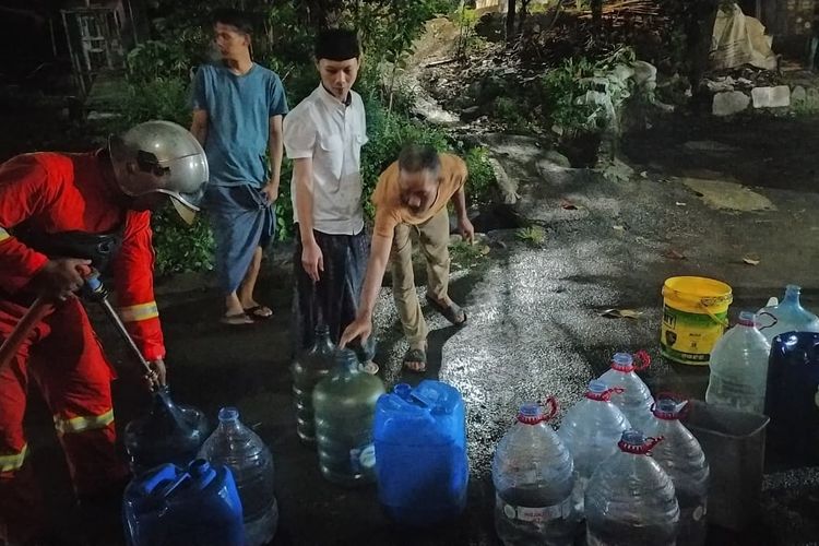90 Jiwa di Bogor Selatan Terdampak Kekeringan, BPBD Salurkan 4.000 Liter Air Bersih