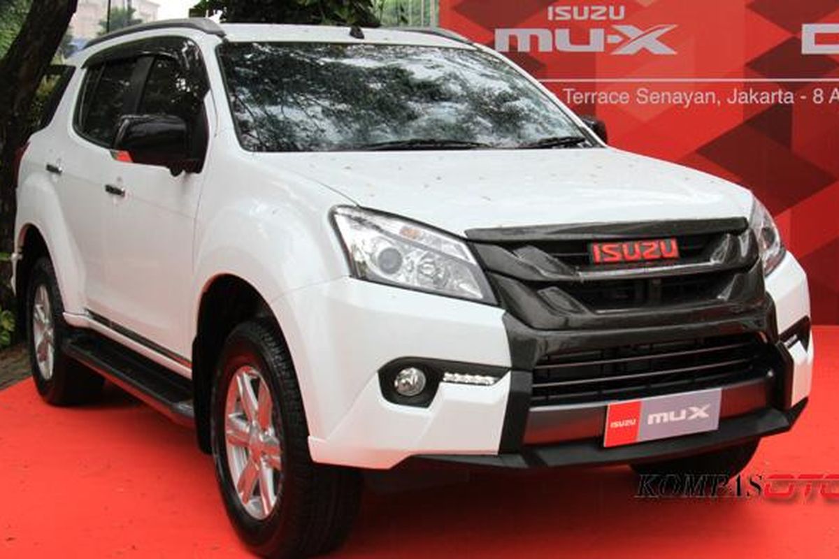 Isuzu mu-X facelift yang dibawa ke Indonesia tak membawa mesin baru 1.900 cc Blue Power.