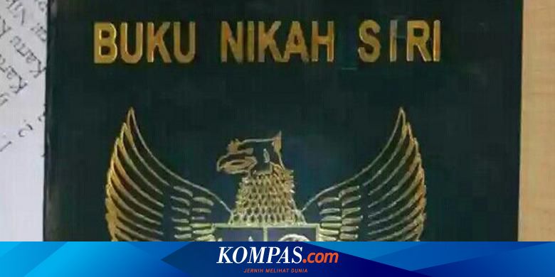 Kemenag Tidak Pernah Ada Buku Nikah Siri