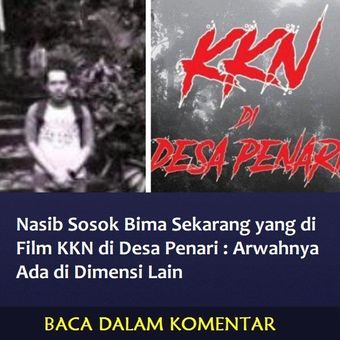 Salah satu unggahan yang menggunakan foto Mas Say Laros yang disebut sebagai sosok Bima di KKN Desa Penari