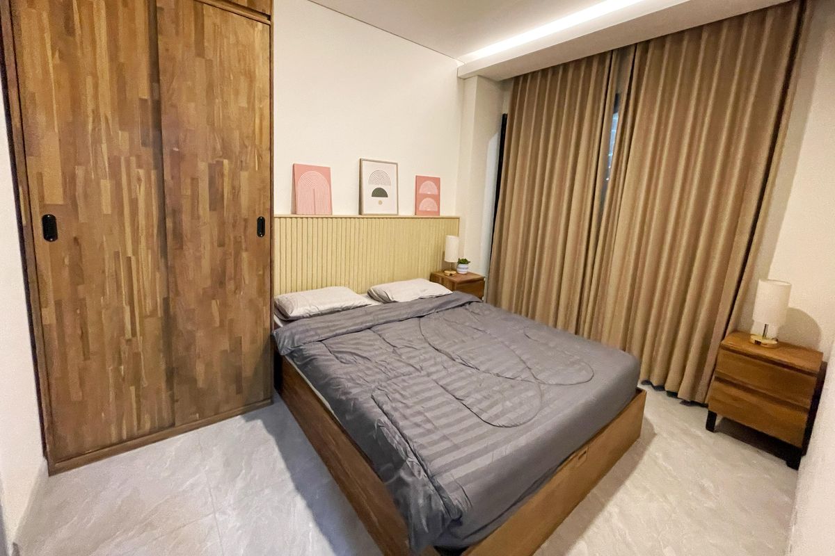 Kamar tidur rumah susun TNI/POLRI di Ibu Kota Nusantara (IKN)