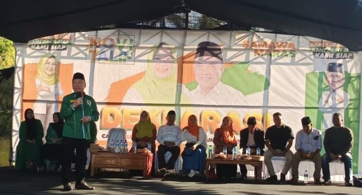 PPP Berikan Rekomendasi Novi-Talifuddin Maju dalam Pilkada Sumbawa