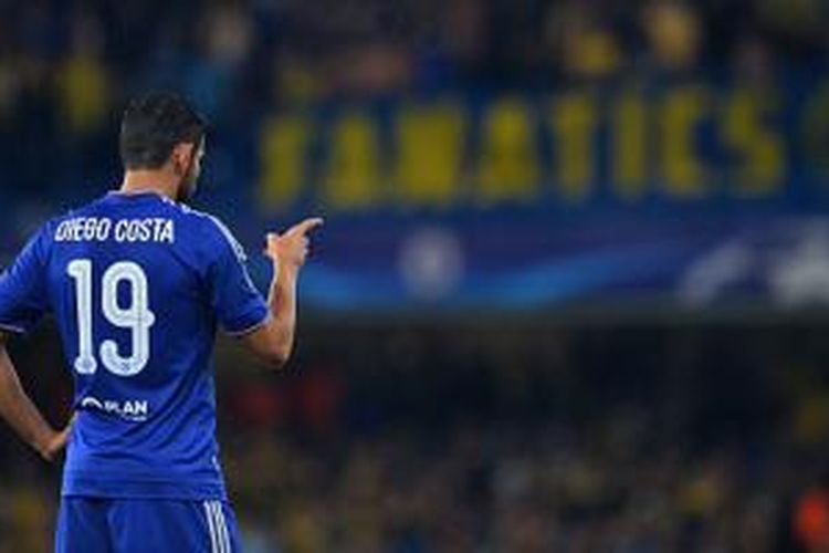 Striker Chelsea, Diego Costa. 