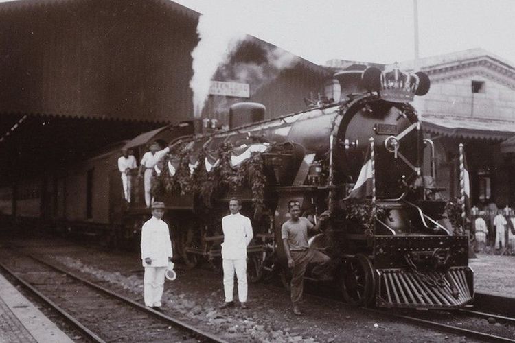 Stasiun Bogor sekitar tahun 1927. 