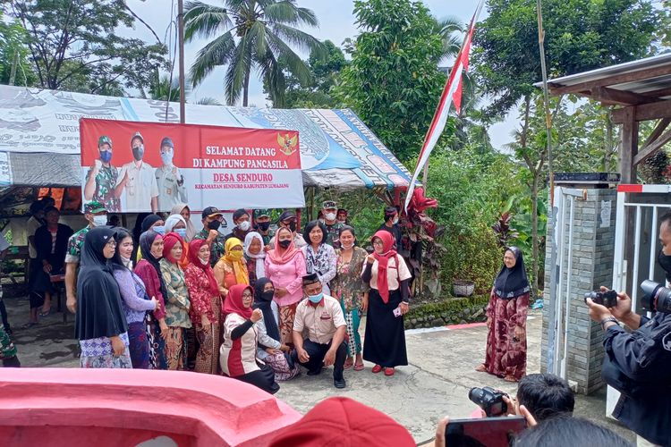 Suasana Rukun Kampung Pancasila di Kecamatan Senduro, Kabupaten Lumajang