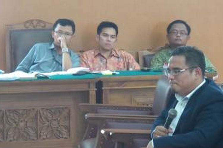 Pakar hukum pidana dari Universitas Muhammadiyah Jakarta, Chairul Huda, memberikan keterangan dalam sidang praperadilan Suryadharma Ali, Selasa (1/4/2015).