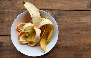 Ilustrasi limbah kulit pisang