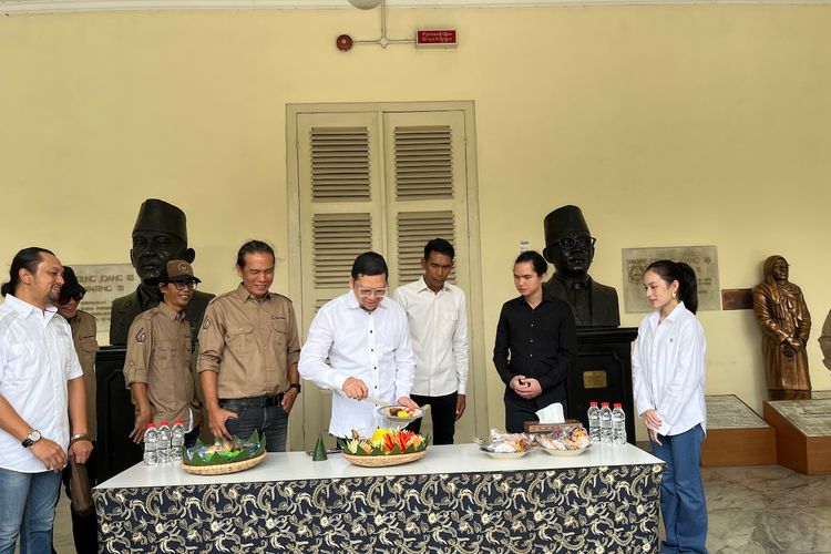 Peresmian Festival Nyanyian Anak Negeri di Gedung Joang ’45, daerah Jakarta Pusat, baru-baru ini.